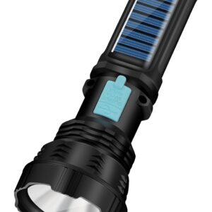 Led Solar Flashlight, (-27% Off)